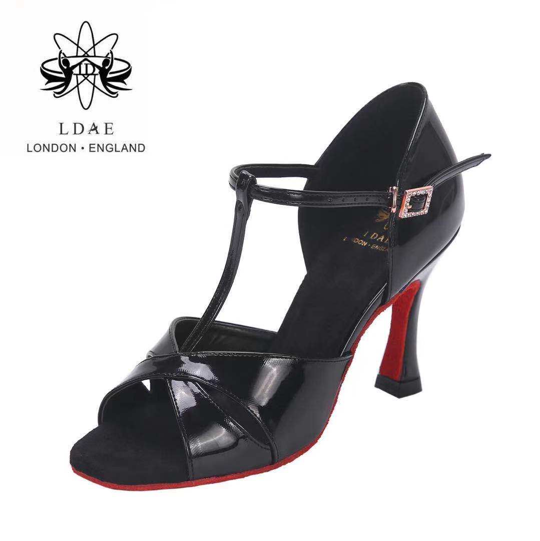 LD new professional female Latin dance shoes high quality soft thick sole wear-resistant Anfa ADS with the same paragraph private custom