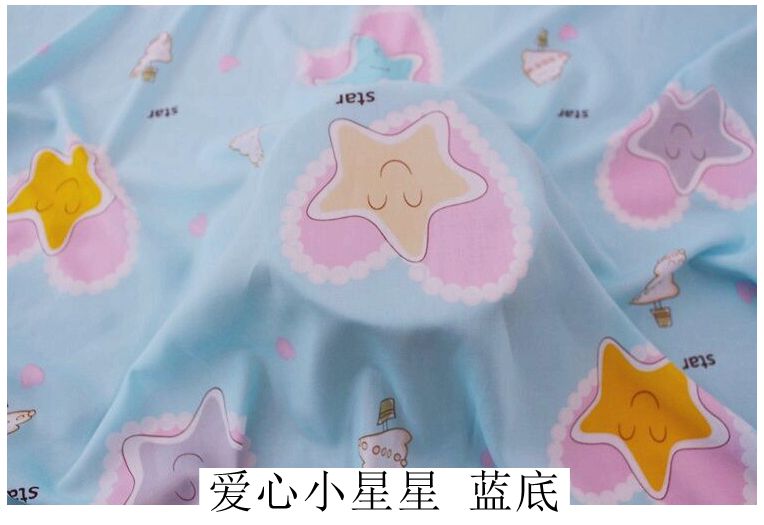 Vải cotton nhân tạo rộng 1,6 mét mùa hè mát mẻ được cắt bằng quần áo vải cotton bốn mảnh của trẻ em Tiansi - Vải vải tự làm chất liệu vải cotton