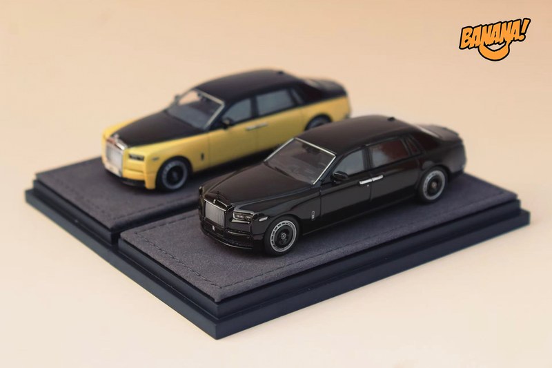Banana Model 1:64 Beijing Exhibition Limited Edition Hec Special Edition Rolls-Royce Phantom