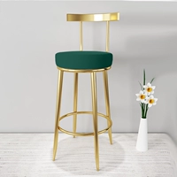 Северная световая роскошная сеть красного бара стульчик молока чайная одежда Магазин одежды высокий стул домохозяйство современное минималистское минималистское столовое столовое кресло стул стул