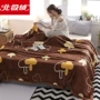 Beiji Rồng san hô dày thảm tiểu đơn chăn mền nhỏ máy lạnh chăn ngủ trưa chăn flannel chăn giải trí - Ném / Chăn chan long cuu nhat