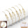 Универсальный браслет из золота 18 карат, регулируемый, украшенный бисером, переводные бусины, золотая ручная веревка, плетеная веревка, песочное золото не выцветает mini 1