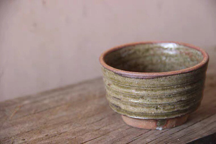 Temperature and high temperature ceramic glaze in grass grass gray glaze and ceramic glaze anticipated ceramic tableware cafeteriaTea ca ca kiln for applicable