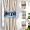 Curtain strap A pair of velcro accessories Wild Chinese style creative curtain buckle Jacquard fabric tie strap