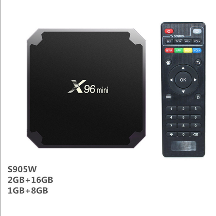 X96MINI S905W2 Ʈũ ÷̾ ȵ̵ 11 HD 4K ÷̾ 2G | 16G TV ڽ