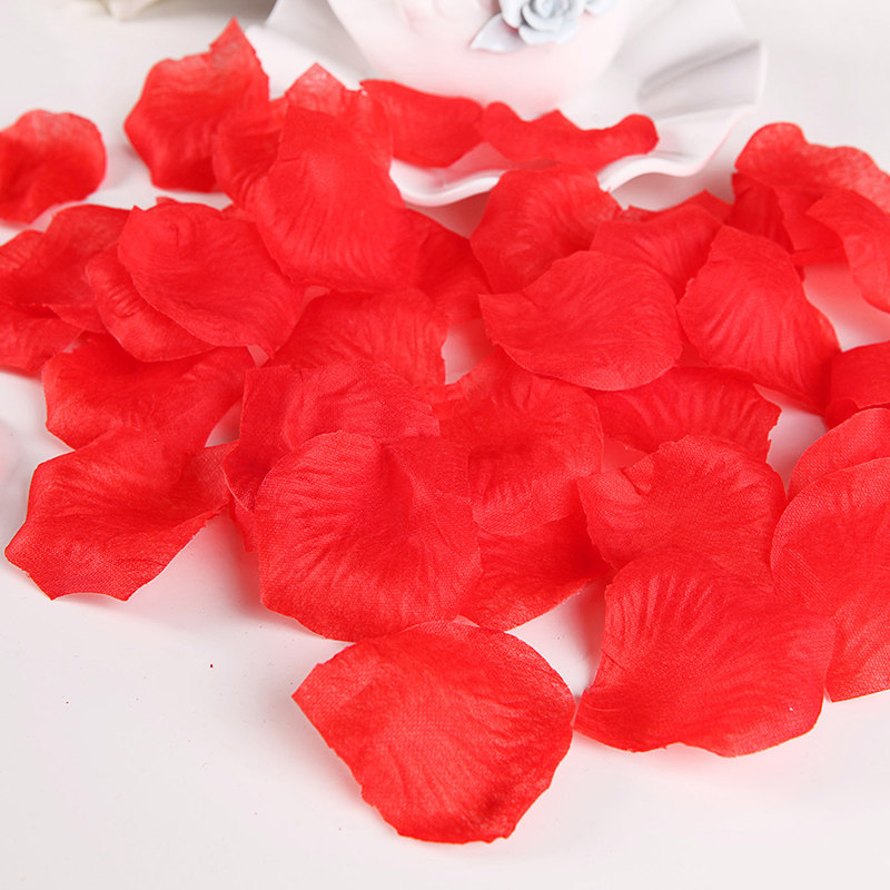 wedding wedding wedding supplies wedding wedding house decoration bed props hand throw fake sprinklers emulated rose petals big full