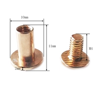 M4 Golden 10*11 Ledger Nails