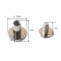 9,5*8 Серебряная лидера гвоздь+винт