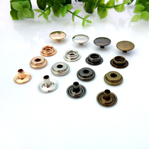 Invisible mother and child buckle Sewing buckle snap buckle High-grade coat button four-in-one buckle Jacket down jacket dark buckle metal buckle
