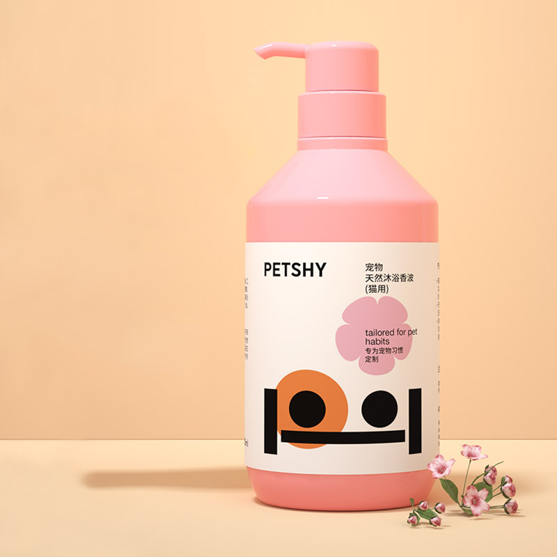 PETSHY+百宠千爱猫咪专用沐浴露