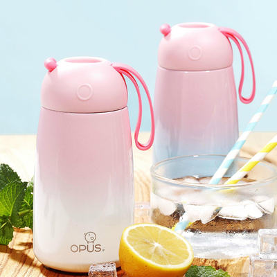 opus不锈钢保温杯女学生韩版清新