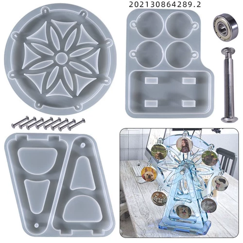 Креативное колесо обозрения, аксессуар, силиконовая форма, «сделай сам»