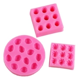 Маленькая кремовая силиконовая форма для мороженого, аромотерапия, десертная свеча, DIY