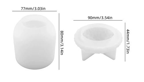 Система хранения, силиконовая форма, аксессуар, «сделай сам», зеркальный эффект
