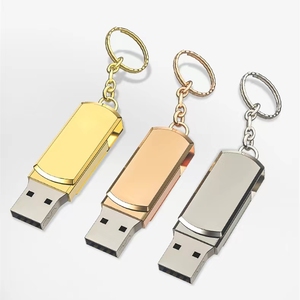 可签到！创国者金属旋转U盘*128G