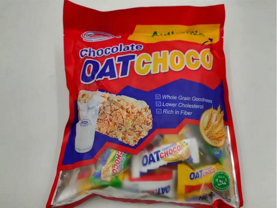 2 bags Malay flavours OAT Low sugar Nutritious Oat Sugar Chocolate Crisp 400g Imports of casual food snacks