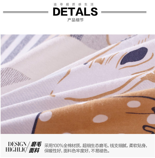 Chăn bông 200x230 đơn mảnh 100% cotton chà nhám dày mùa đông 220x240 đôi chăn trẻ em nữ 	bộ chăn phao ga gối
