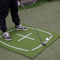 Miller Golf Practice Blanket Strike Pad Swing Blanket Training Blanket Chipping Practice Device Swing Practice Mat 1m*1m