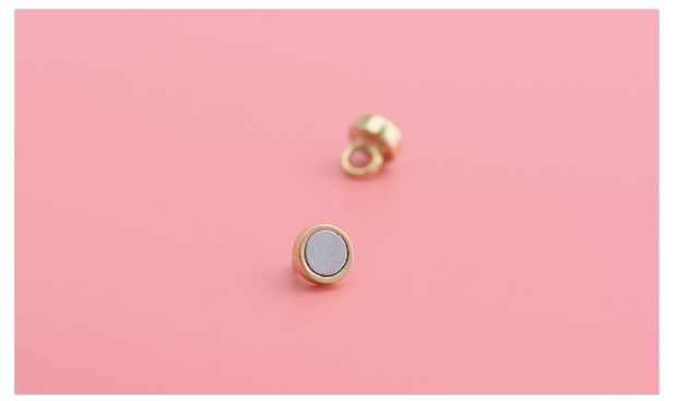 S925 sterling bạc phụ kiện trang sức tự làm nam châm khóa handmade vòng tay đính cườm vòng tay nút - Vòng đeo tay Clasp vòng gỗ huyết rồng