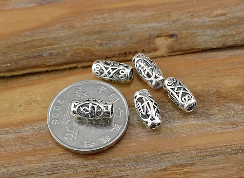 Аксессуары ручной работы, защитный амулет, четки из круглых бусин, аксессуар, серебро 925 пробы