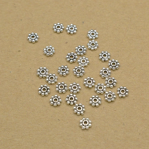 Бусины, аксессуар, четки из круглых бусин ручной работы, аксессуары, материал, S925, серебро 925 пробы