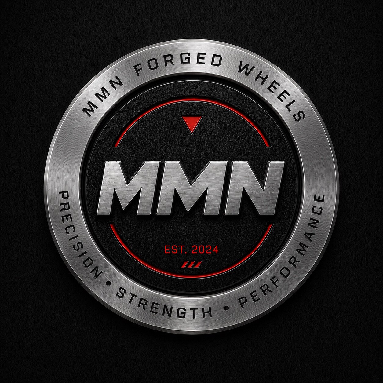 MMN高定国锻轮毂的LOGO