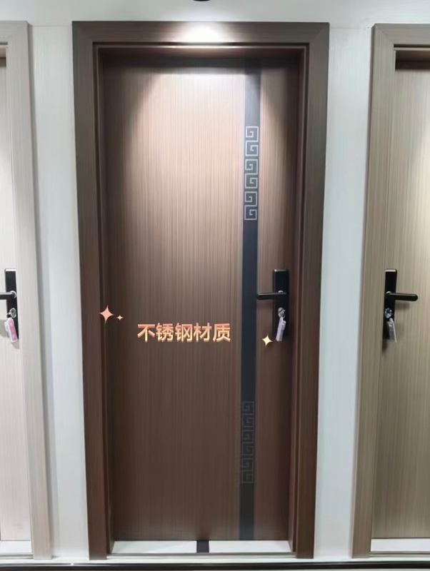 Stainless Steel Interior Doors, Thickened Room Doors, Simple Painted Doors for Bedrooms, Villa Doors, Self-Built House Doors Stainless Steel Interior Doors, Thickened Room Doors, Simple Painted Doors for Bedrooms, Villa Doors, Self-Built House Doors