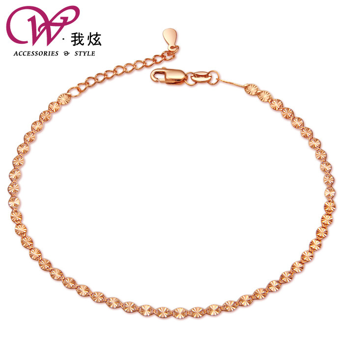 Bracelet de cheville Femme en Argenterie - Ref 3103768 Image 1