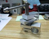 Universal cross connecting piece 360-degree optical axis adjustment of fixed clamp shaft clamp automatic spray booth close to switch