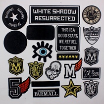 Small Number of clothes Patch stickcloth Embroidered Letters Cotton Clothing Bag Patterned Clothing Cashmere Sweatshirt Ironed stitches