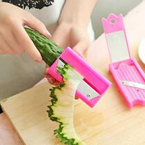 Multi-purpose scraper cucumber large portable hand folding fruit cucumber mask knife portable beauty rotation
