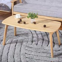 Japanese-style coffee table Nordic pine solid wood Kung Fu tea table Modern simple coffee table small apartment low table living room home