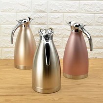 Hot water kettle thermos kettle large capacity cup hot water bottle student thermos household warm bottle open kettle stainless steel 304