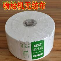 Spraying machine with non-woven painting machine wiping nozzle printing machine non-woven nozzle wiping cloth printing machine no