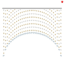 Crystal curtain decorated curtain decorated bedroom partition curtain curtain curtain curtain curtain curtain curtain curtain can be selected without hit