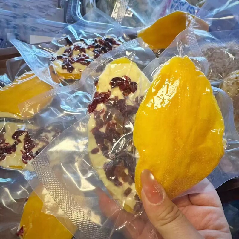Mango and Cranberry Flavored Solid Version of Yangzhi Ganlu, Popular Online Snack, Individually Packaged
