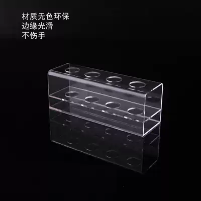 Acrylic pen holder Stationery display stand Transparent pen holder Pencil eyebrow pencil Gel pen ballpoint pen storage box display stand