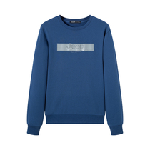 JEEP JEEP sweater mens spring and autumn hat-free round neck youth pullover mens thin mens thin mens clothes loose size