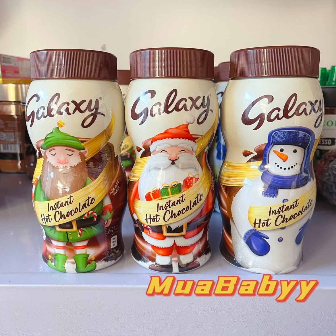 Fresh spot British Galaxy Galaxy cocoa powder chocolate powder hot cocoa super delicious 370g hot drink
