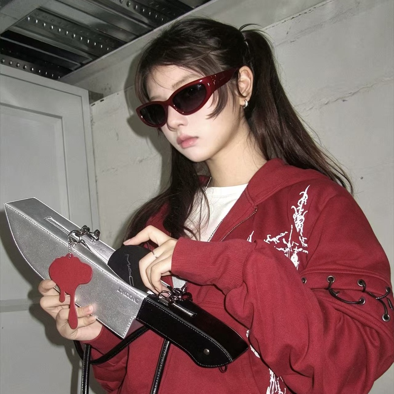 【Halloween Gift】Kooki Creative Knife Bag, Creative 2-in-1 Handbag and Crossbody Bag, Niche Trendy Y2K