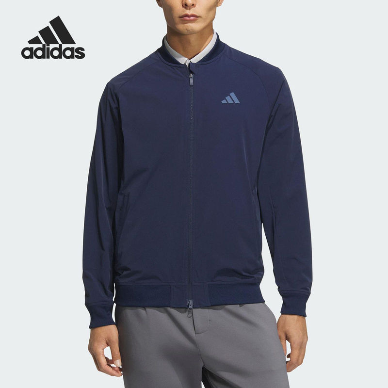 Adidas/Adidas Official Authentic Bomber Jk Men's Golf Sports Jacket Jm2939 Adidas/Adidas Official Authentic Bomber Jk Men's Golf Sports Jacket Jm2939