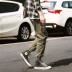 Thanh lọc nhãn cầu JHYQ mới quần legging nam thương hiệu thủy triều ins overalls lỏng hip hop hiphop quần thường quần sooc nam Quần làm việc