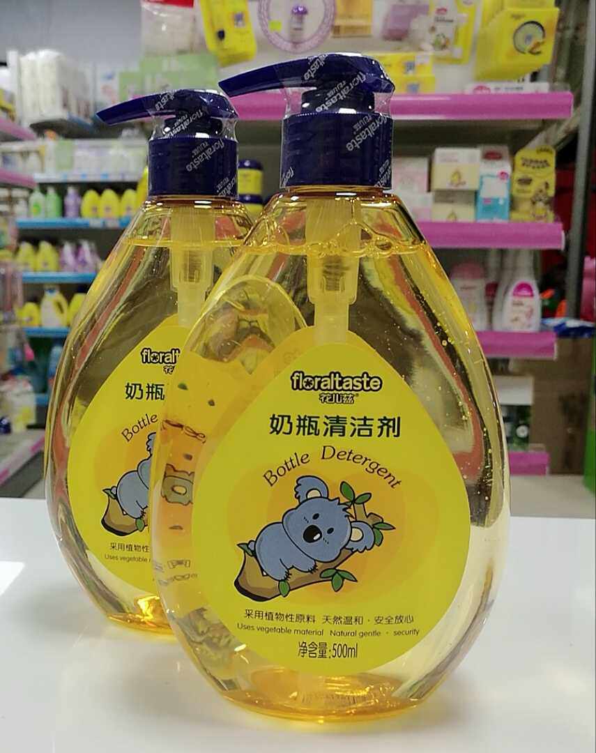 Floral-nourishing milk bottle cleanser raw material natural mild safety and assured net content 500 ml