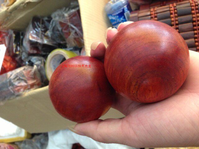 Special price * mahogany handball * mahogany fitness ball * palm play ball * big red rosewood health ball 6CM