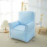 Ткань, синий диван