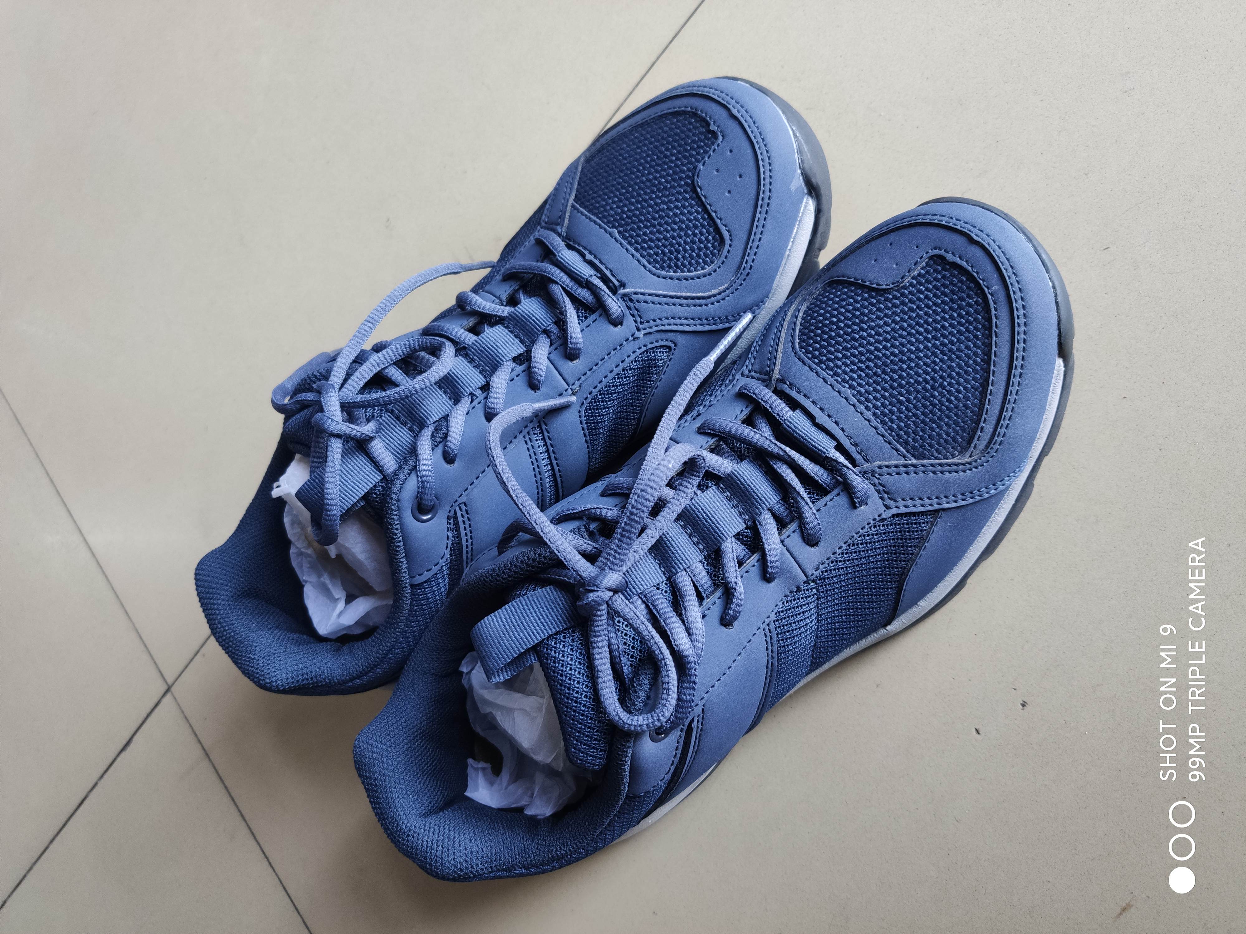 New Ground-handling Small Blue Shoes Men Casual Outdoor Shoes Blue Ground Work Shoes