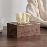 Ореховая бумажная коробка для рисования домохозяйства гостиной Light Luxury High -Столовый столик с твердым деревом бумажной коробки китайский стиль офисного хранения