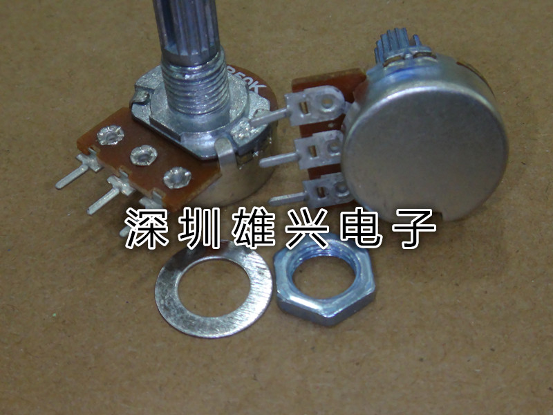 WH148 Single potentiometer B1M (short handle) 3 feet 15MM handle long with NUT