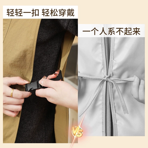 Жилет фартук для кухни и дома, новинка 2025 года, водонепроницаемая рабочая одежда, молодой стиль, маслостойкая регулируемая женская одежда