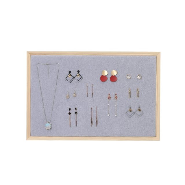 Earring rack jewelry storage wall creative photo frame display rack hanging wall table earrings necklace jewelry jewelry display board